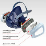 адаптер для противоаэрозольных фильтров 2025
